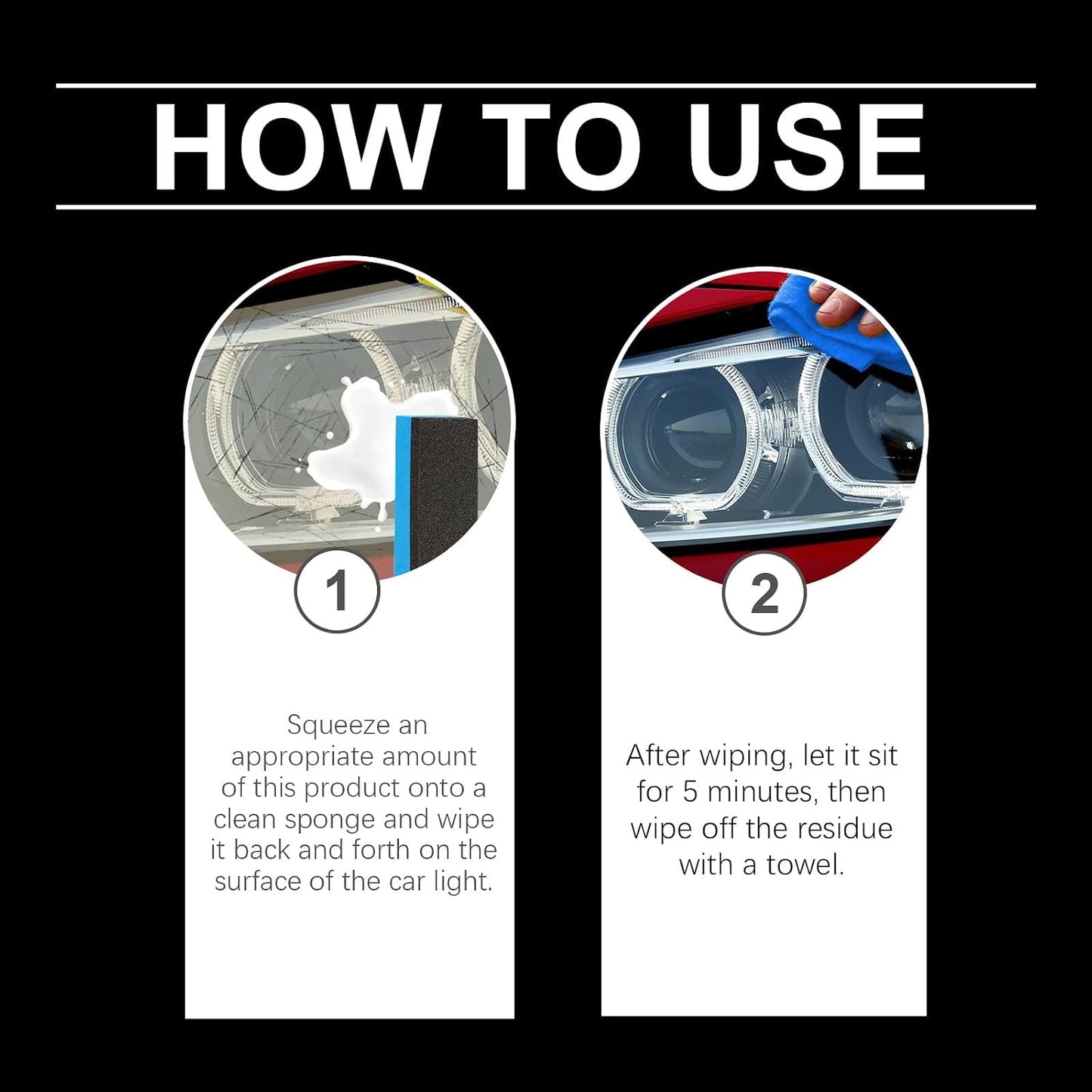 ClearBeam Pro® - Car Headlight Repair Fluid, Scratch Remover