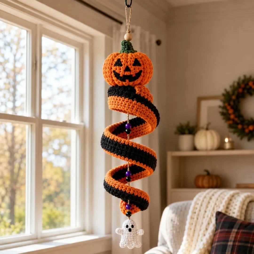 ☃️ DIY Spiral Crochet Snowman Kit