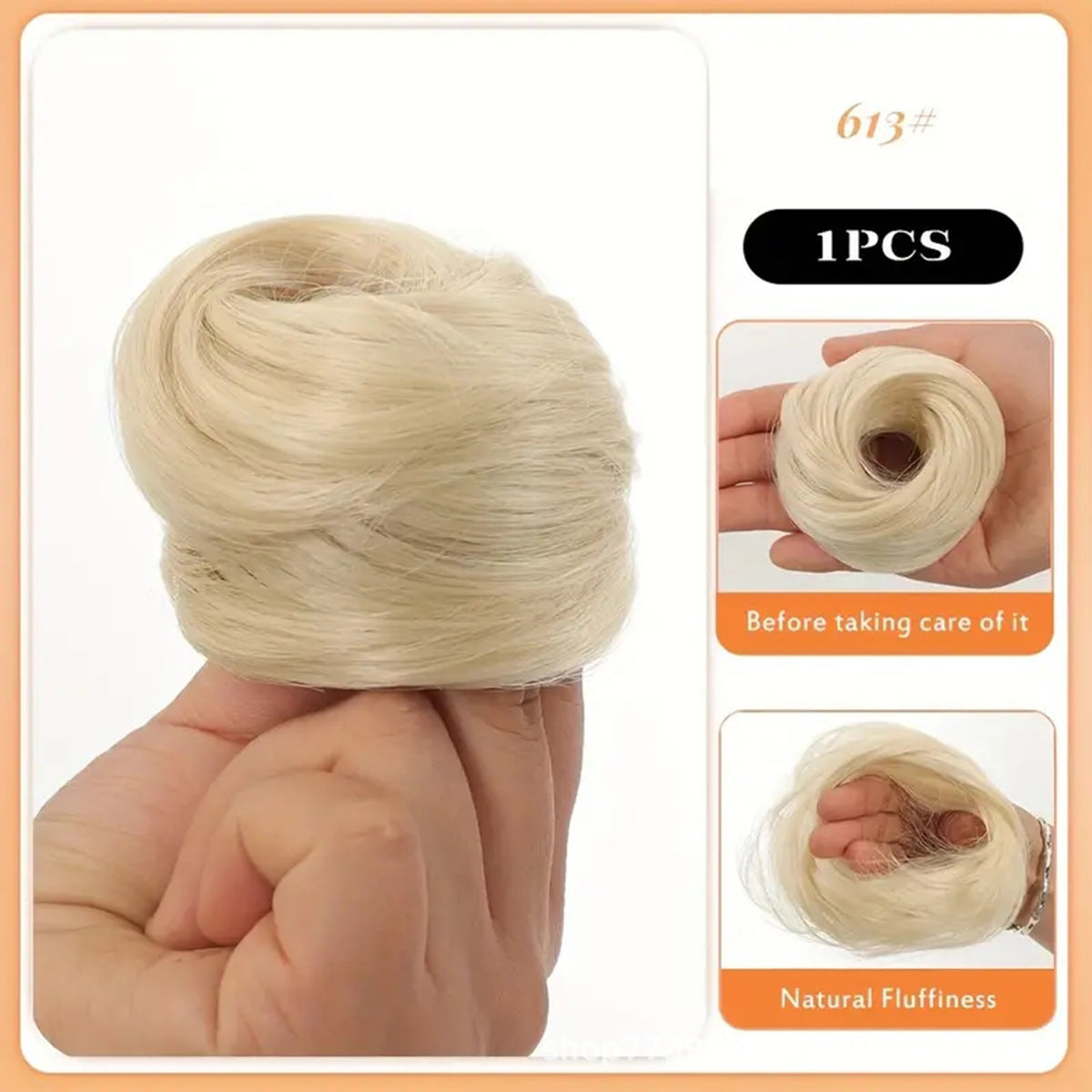 🏆🔥✨ Synthetic Messy Bun Hair Piece for Women, Curly Updo Scrunchie Extension for Instant Volume and a High Crown 💖