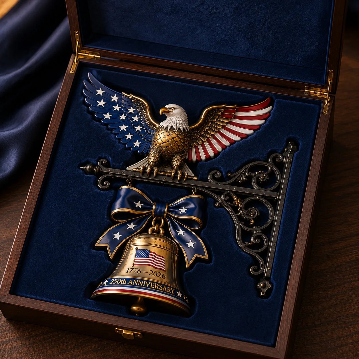 š Ring in the Semiquincentennial: 1776-2026 "Spirit of Liberty" Eagle Bellš¦