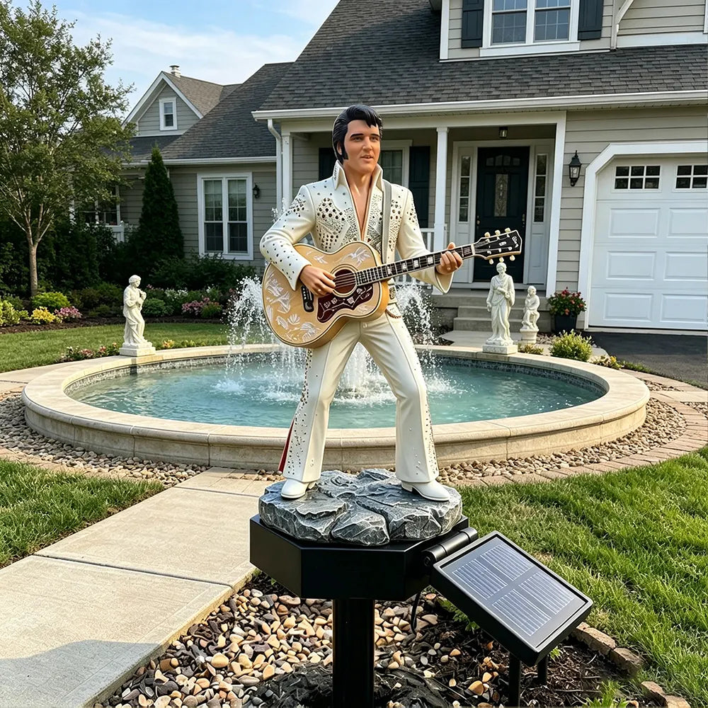 TODAY'S SPECIAL OFFER-50% OFF🔥 ELVIS PRESLEY SOLAR GARDEN LIGHT