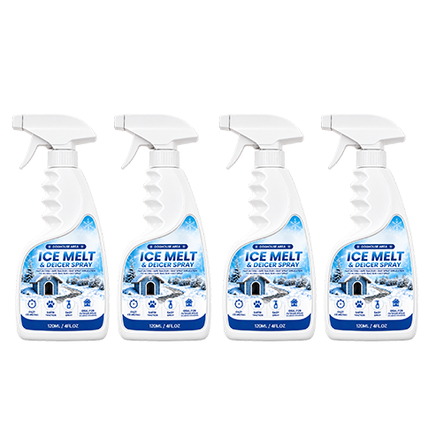 Outdoor De-Icing & Snow Melting Spray – pet-safe, dissolves frost on contact. Clear steps, walkways & patios fast