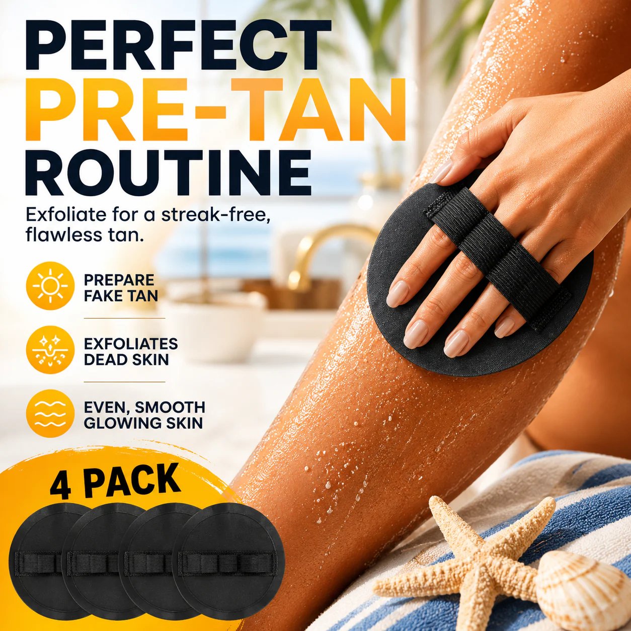 🛀Soft Rubber Shower Scrubber for Gentle Exfoliation & Deep Cleansing