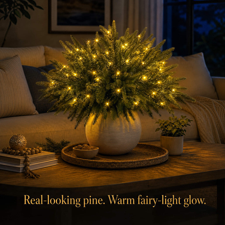 🎄 Enchanted Evergreen Pine – Turn Any Corner Into a Christmas Wonderland
