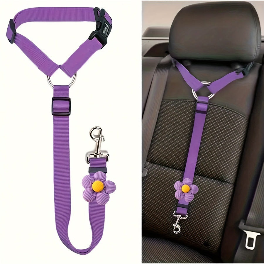 2-Pack Dog Travel Safety Belts
