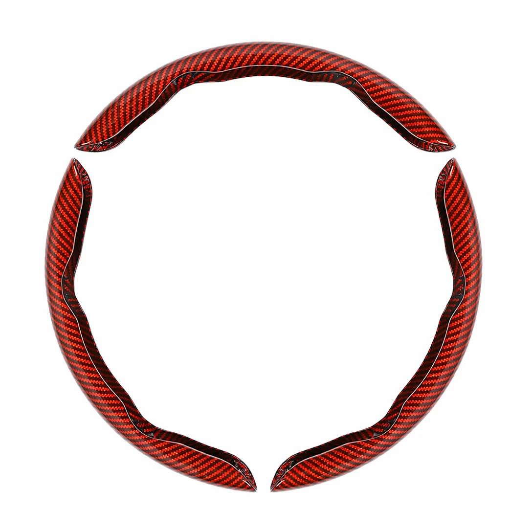 Non-Slip Half Cover Car Steering Wheel Protector | Easy Clip On Installation