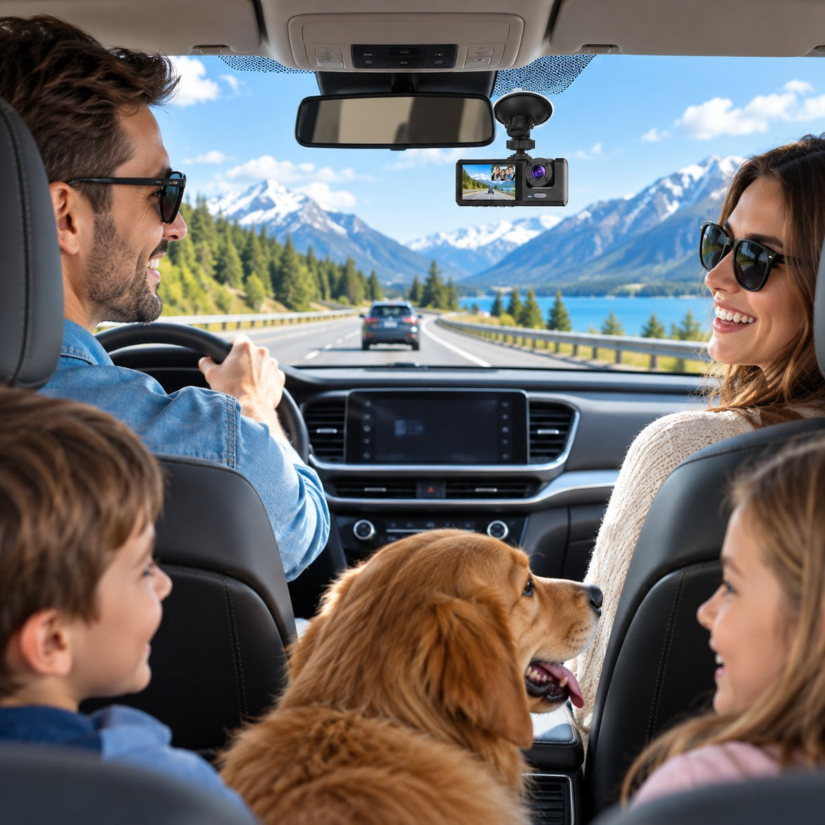 👀Upgraded 360° Protection Dash Cam: 🚗Triple-Lens 1080P Front • Cabin • Rear – Never Drive Blind Again! 🚗🛡️