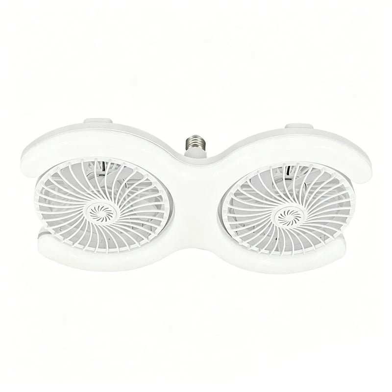 📢📢49% OFF !! ⏰Dual-Head LED Ceiling Fan with Light