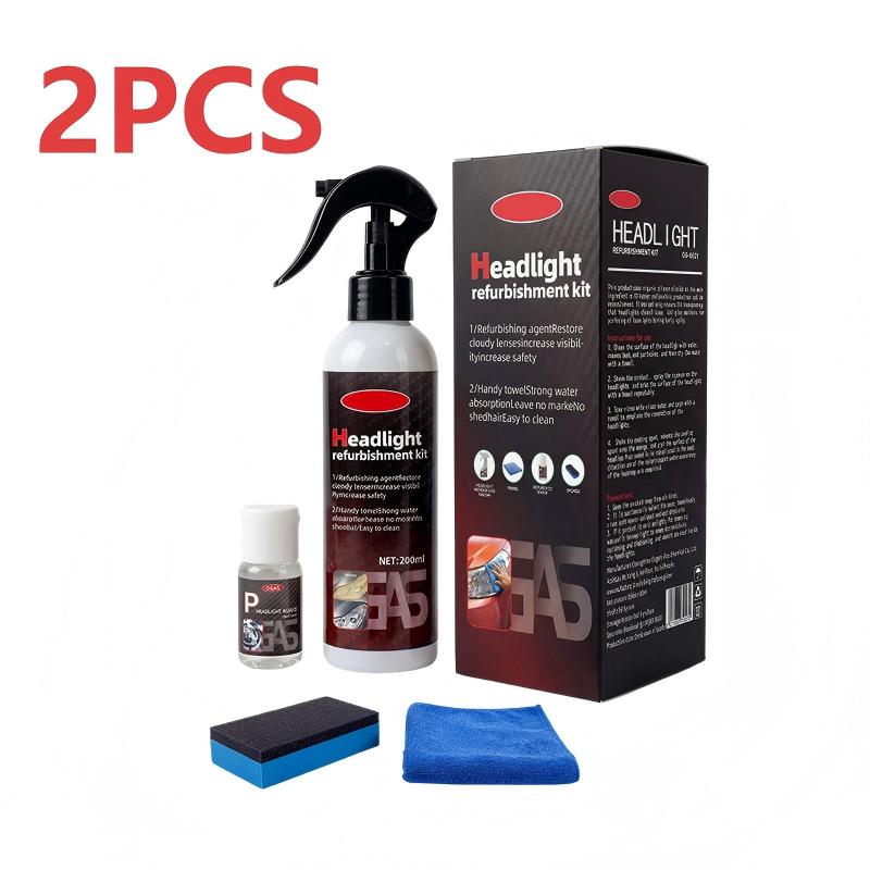 Professional Car Headlight Restoration Kit