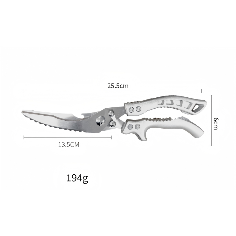 ✂️🍗 Heavy-Duty Multi-functional Kitchen Shears – Cuts Like a Beast! 🔪💪
