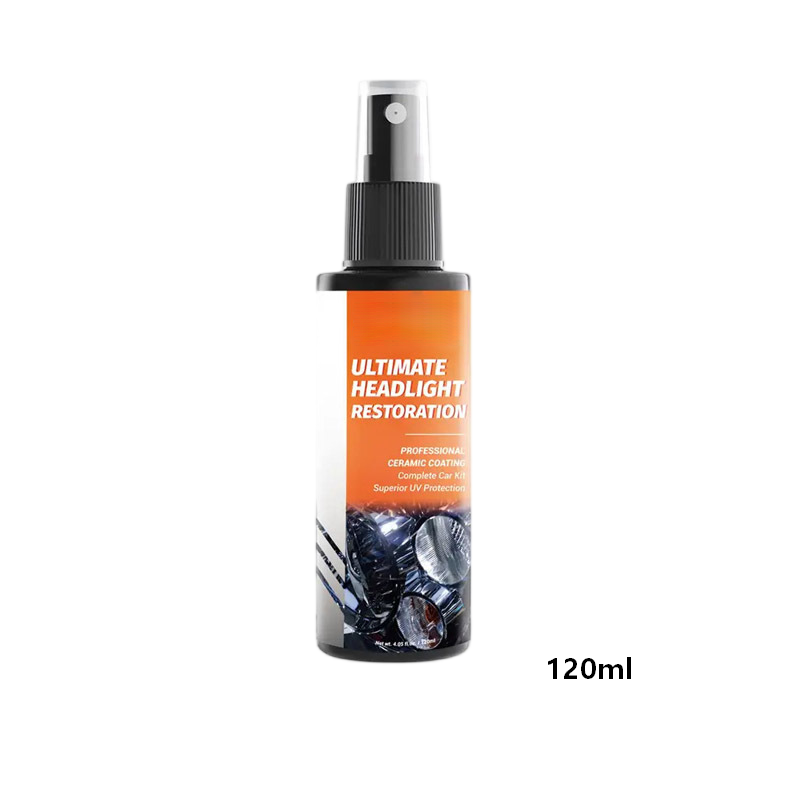Professional Headlight Restoration Spray Kit