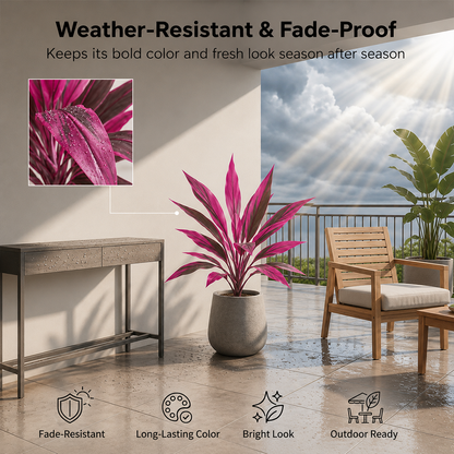🎁 Last Day 60% OFF - Artificial Boston Fern & Dragon's Blood Tree Plants
