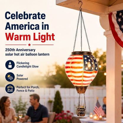 ✨Day Sale 50% OFF🗽250th anniversary solar hot air balloon lantern🦅