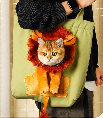 💲One day sale, 49% off everything!🦁Pet Canvas Shoulder Carrying Bag