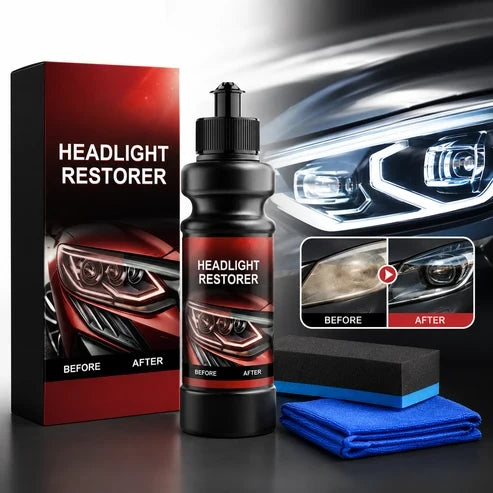 ClearBeam Pro® - Car Headlight Repair Fluid, Scratch Remover