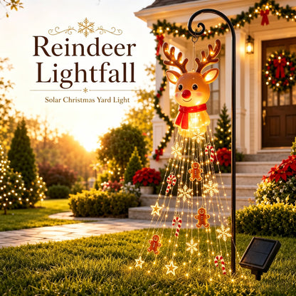🎄 Gingerbread Magic Solar Holiday Yard Light