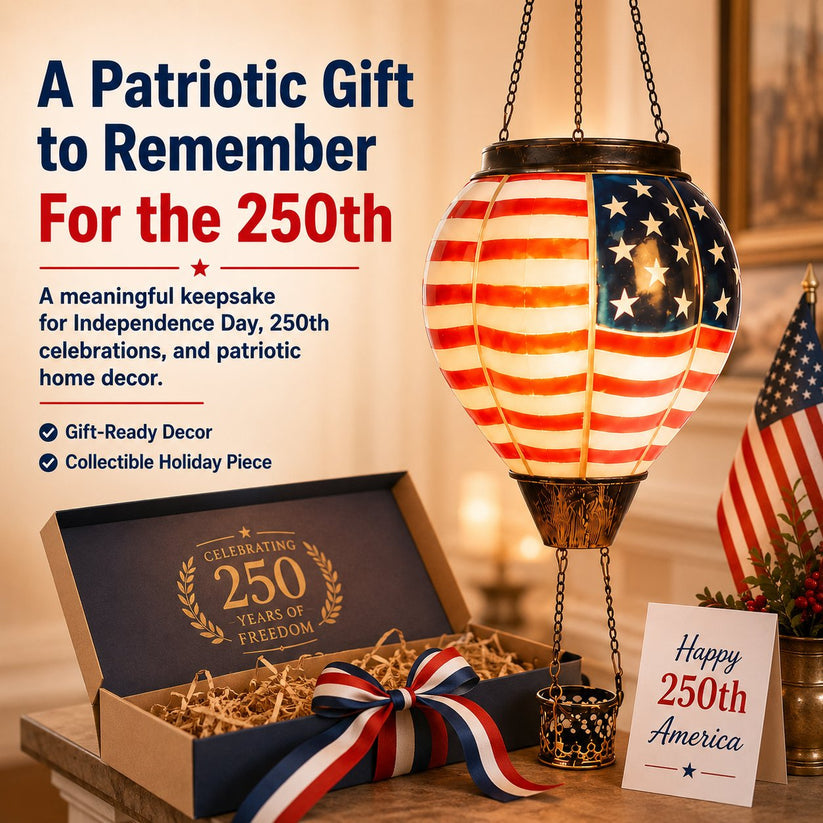 ✨Day Sale 50% OFF🗽250th anniversary solar hot air balloon lantern🦅