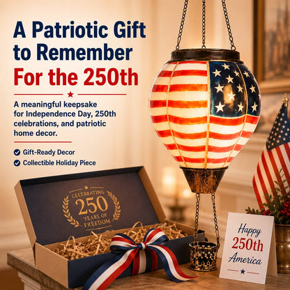 ✨Day Sale 50% OFF🗽250th anniversary solar hot air balloon lantern🦅