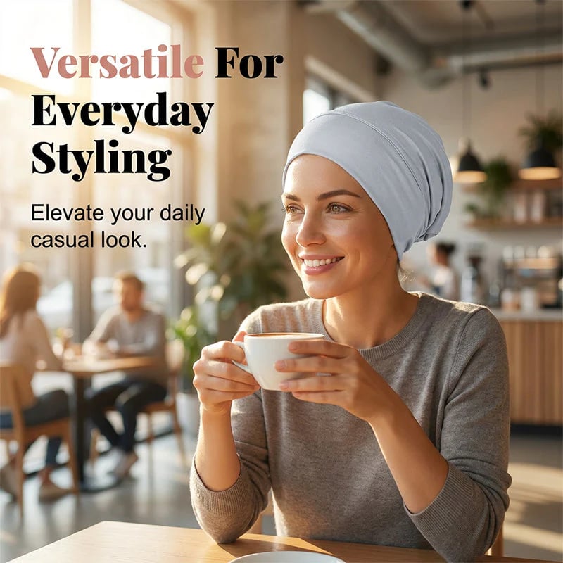 🔥Last Day 49% OFF⏰Soft Stretch Turban Cap for Women