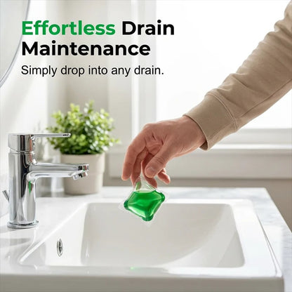 📍🥳2026 HOT SALE🥳💞50K+ SOLD!｜Drain Deodorizer Pods – Bio‑enzyme formula neutralizes smells at the source. Instant fresh scent, no harsh chemicals. Say goodbye to embarrassing odours. 🚰✅