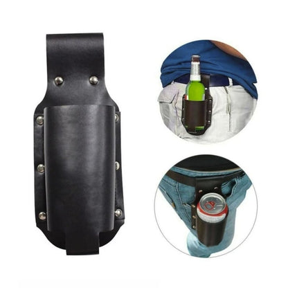 Leather Beer Holster Belt