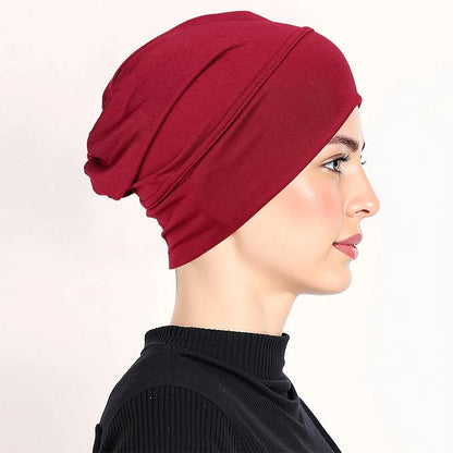 🔥Last Day 49% OFF⏰Soft Stretch Turban Cap for Women