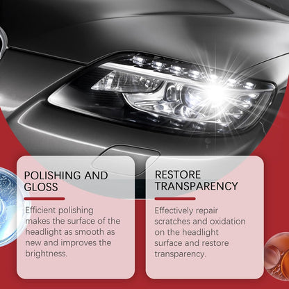 ClearBeam Pro® - Car Headlight Repair Fluid, Scratch Remover