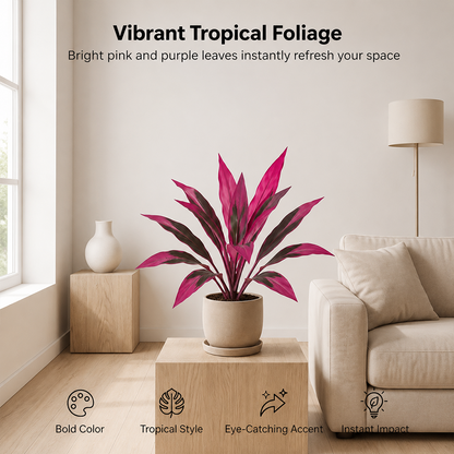 🎁 Last Day 60% OFF - Artificial Boston Fern & Dragon's Blood Tree Plants