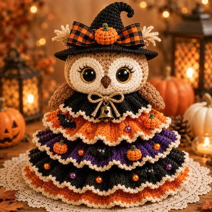 🎃 Halloween Crochet DIY Kit – Create Your Own Spooky Tabletop Decor