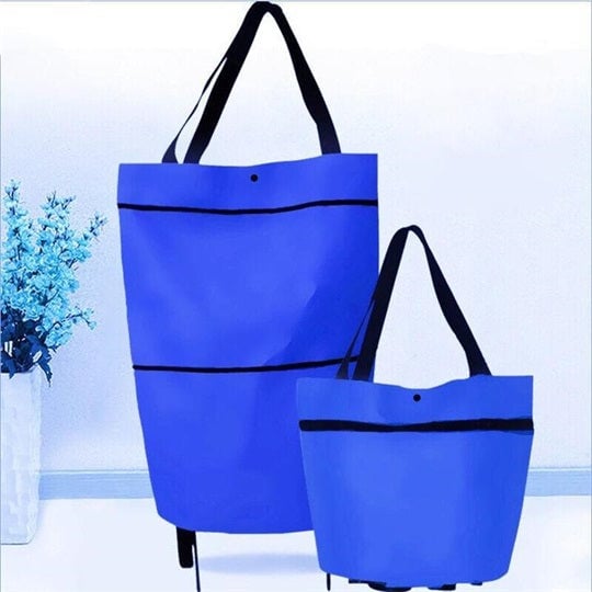 🔥LAST DAY-50% OFF🔥 2 in 1 Foldable Shopping Cart🎁