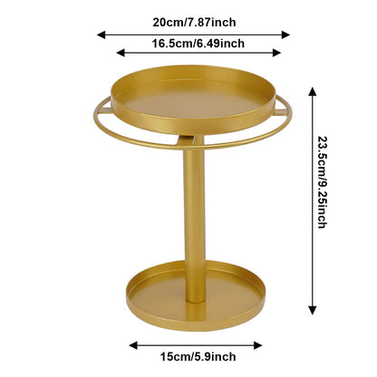 🕶️✨360° Rotating Sunglasses Organizer Stand — Eyewear Rack with Tray