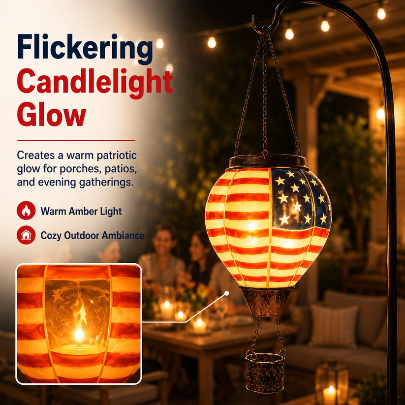 ✨Day Sale 50% OFF🗽250th anniversary solar hot air balloon lantern🦅