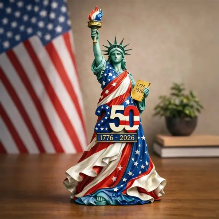 ✨Handmade USA 250th Anniversary Statue of Liberty Figurine🗽