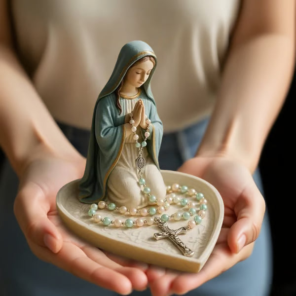 🔥Virgin Mary Rosary Holder （Necklace not included） - ⌛Limited Handmade Series
