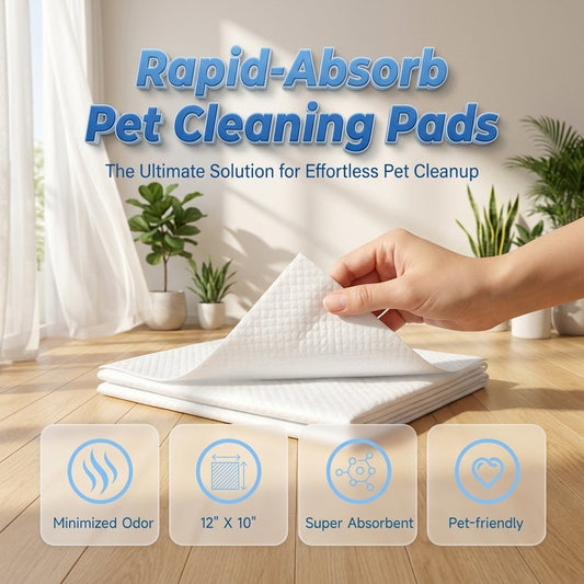 🔥HOT SALE 49 % OFF🔥🐕 Rapid-Absorb Pet Cleaning Pads