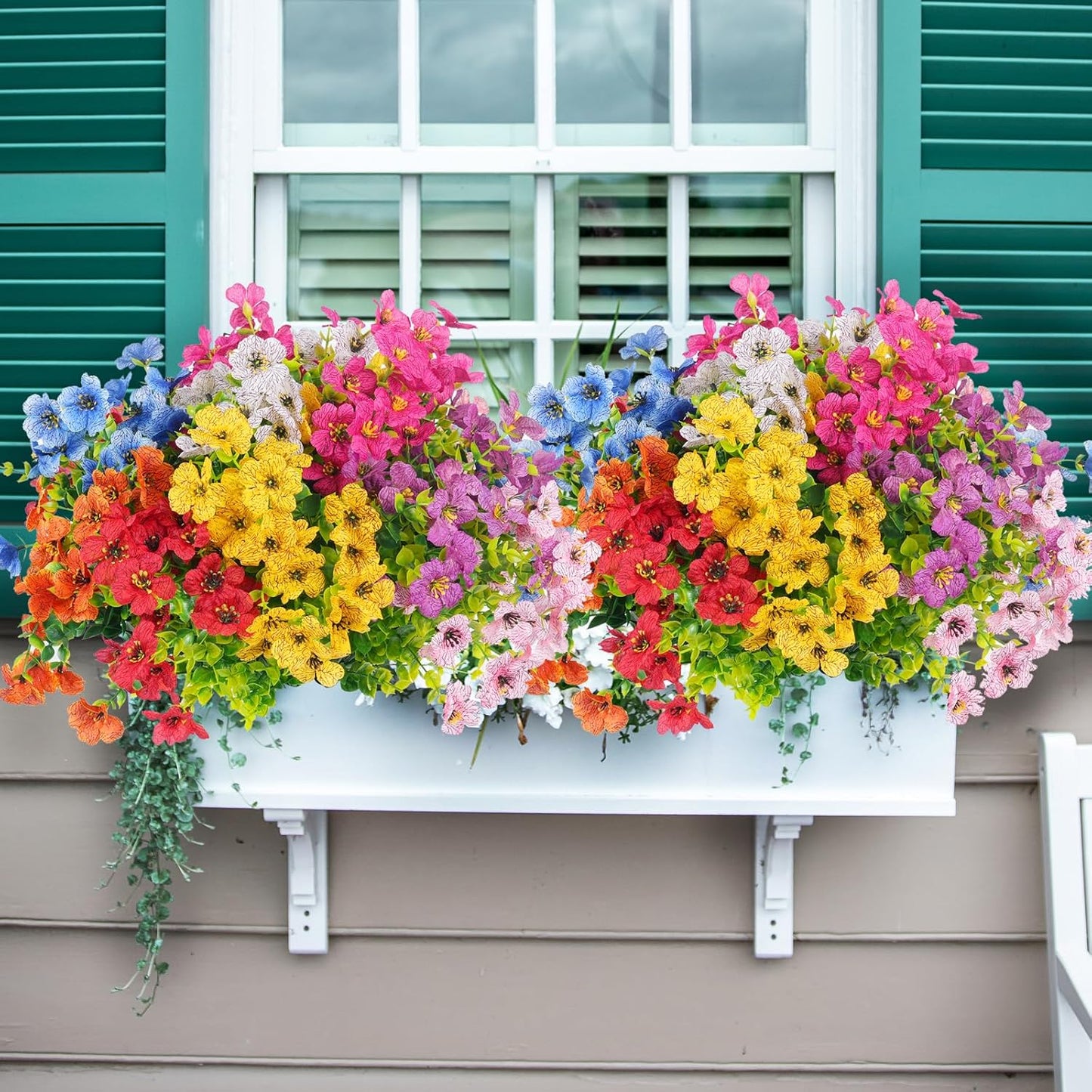 💐Buy More Save More! Artificial Violet Silk Flowers – 6 Colors, Perfect for Home & Wedding Decor