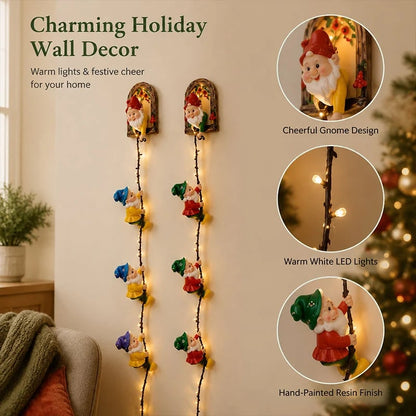 🎉🎄 Christmas Gnome String Lights