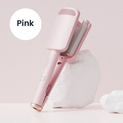 ⏳49% Off!!⏰32MM Wavy Hair Curler – Big Bouncy Curls, 4 Adjustable Heat Settings & Negative Ion Care – Salon-Quality Styling at Home 💇‍♀️
