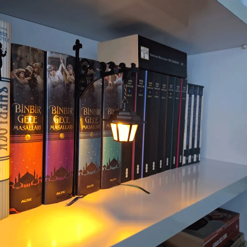 🎁Hot Sale 49% OFF🔥Library Lantern-Decorative Bookshelf Lighting