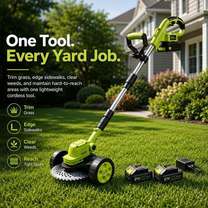 🌿60% OFF TODAY⚡ 3-in-1 Cordless Grass Trimmer
