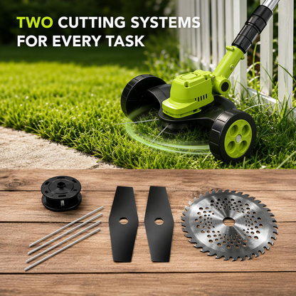 🌿60% OFF TODAY⚡ 3-in-1 Cordless Grass Trimmer