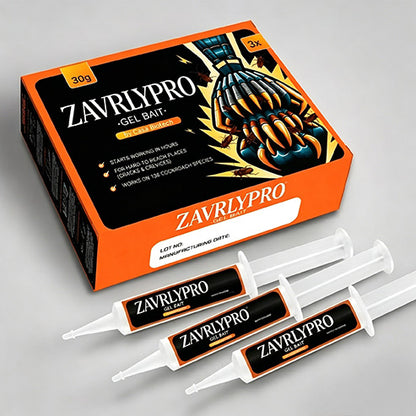 🔥Limited-Time Offer – Save 49% Today🔥ZAVRLYPRO Cockroach Gel Bait (New Upgraded Formula)
