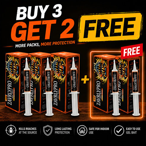 🔥Limited-Time Offer – Save 49% Today🔥ZAVRLYPRO Cockroach Gel Bait (New Upgraded Formula)