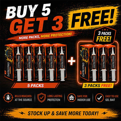 🔥Limited-Time Offer – Save 49% Today🔥ZAVRLYPRO Cockroach Gel Bait (New Upgraded Formula)