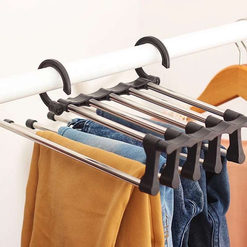 LAST DAY 49% OFF - Multi-functional Pants Rack🔥🔥🔥