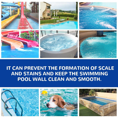 💧 Purify Water, Eliminate Odors & Stains ——🏊 Pool Cleaning Tablets