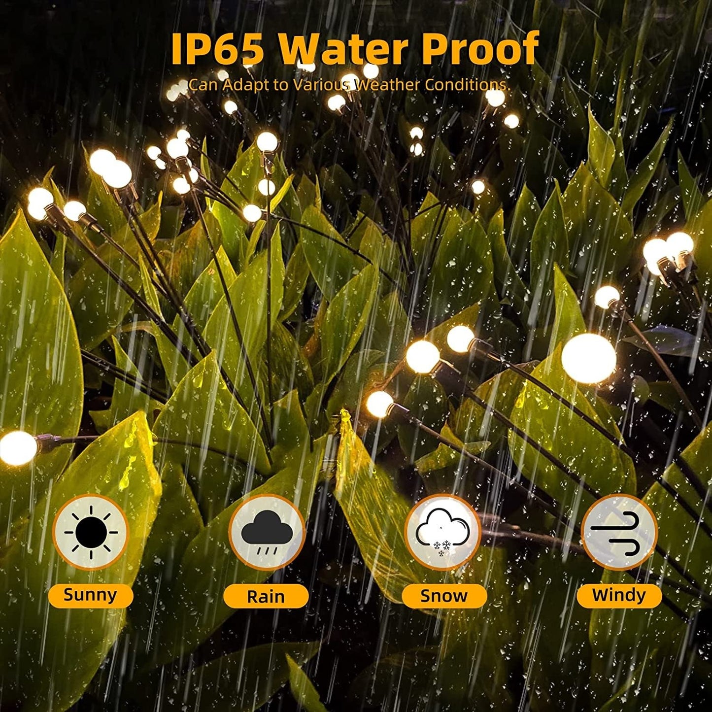 💡Solar Firefly Garden Lights 4/8 Pack – Waterproof Outdoor Stake Lights, 32/64 LED Flickering Firefly Glow Solar Pathway Lights for Yard, Patio & Landscape Decor