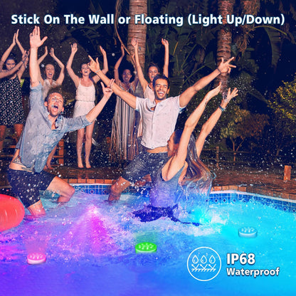 Rechargeable Submersible LED Pool Lights