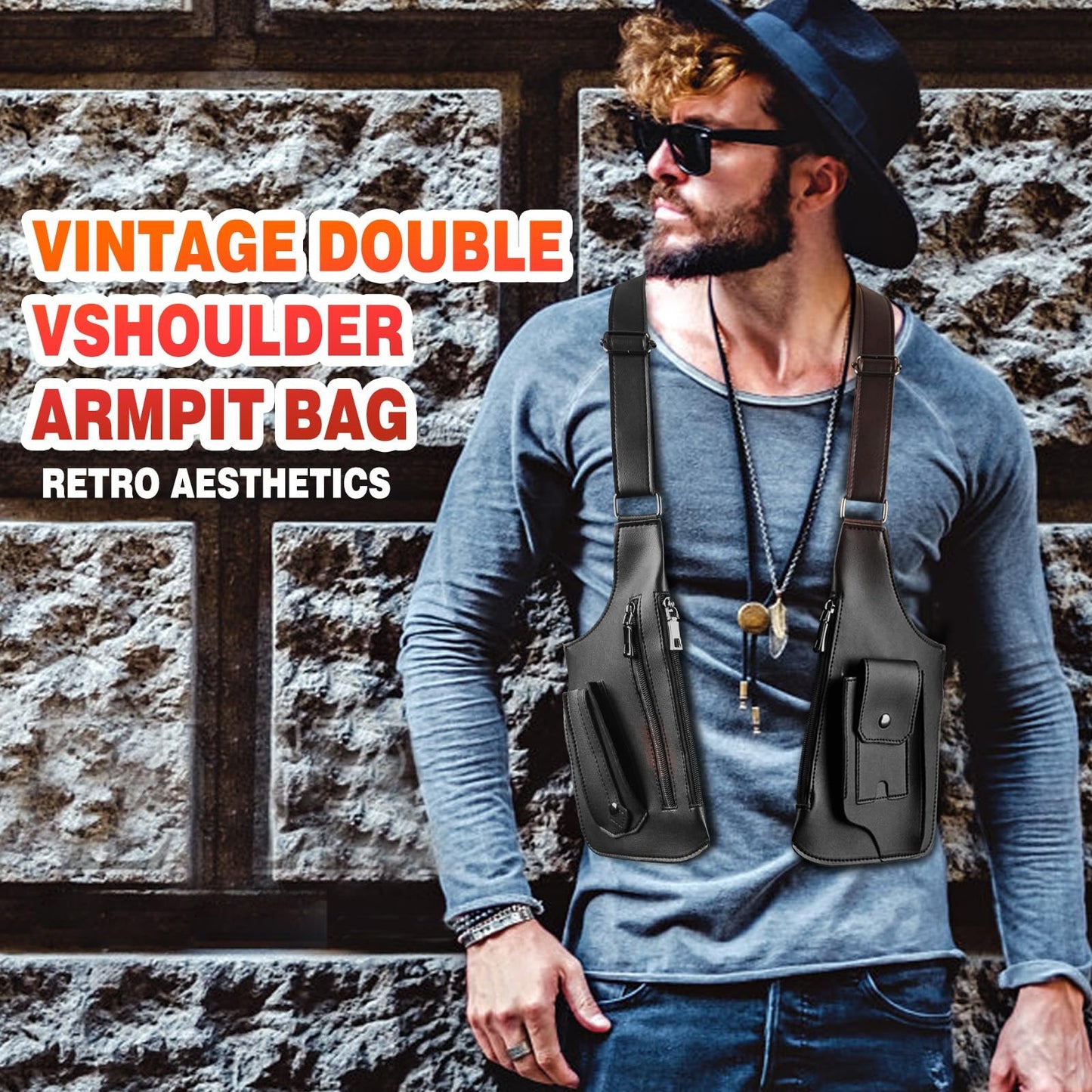 Concealed Tactical Crossbody Underarm Bag