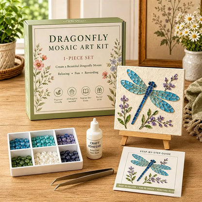 DIY Sea Glass Mosaic Art Kit — 8 Coastal Wall Art Designs